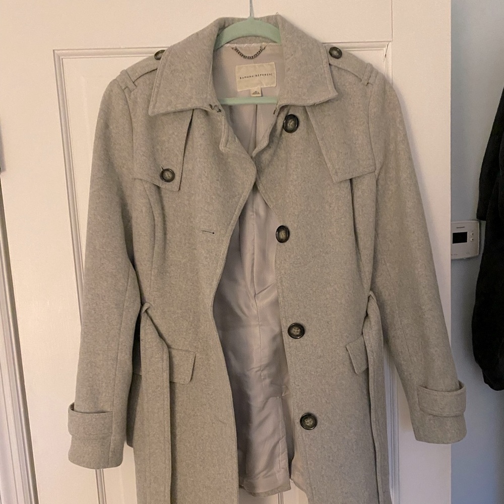 Banana republic pea coat